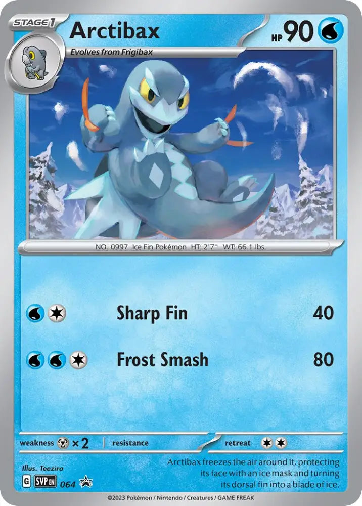 Arctibax (064) [Scarlet & Violet: Black Star Promos] - Pokemon Single