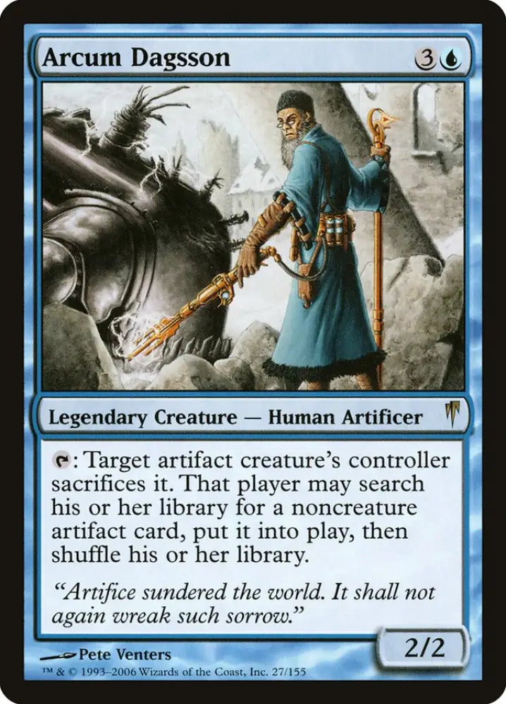 Arcum Dagsson [Coldsnap] - MTG Single