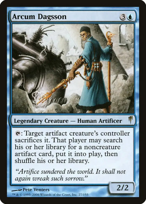 Arcum Dagsson [Coldsnap] - MTG Single