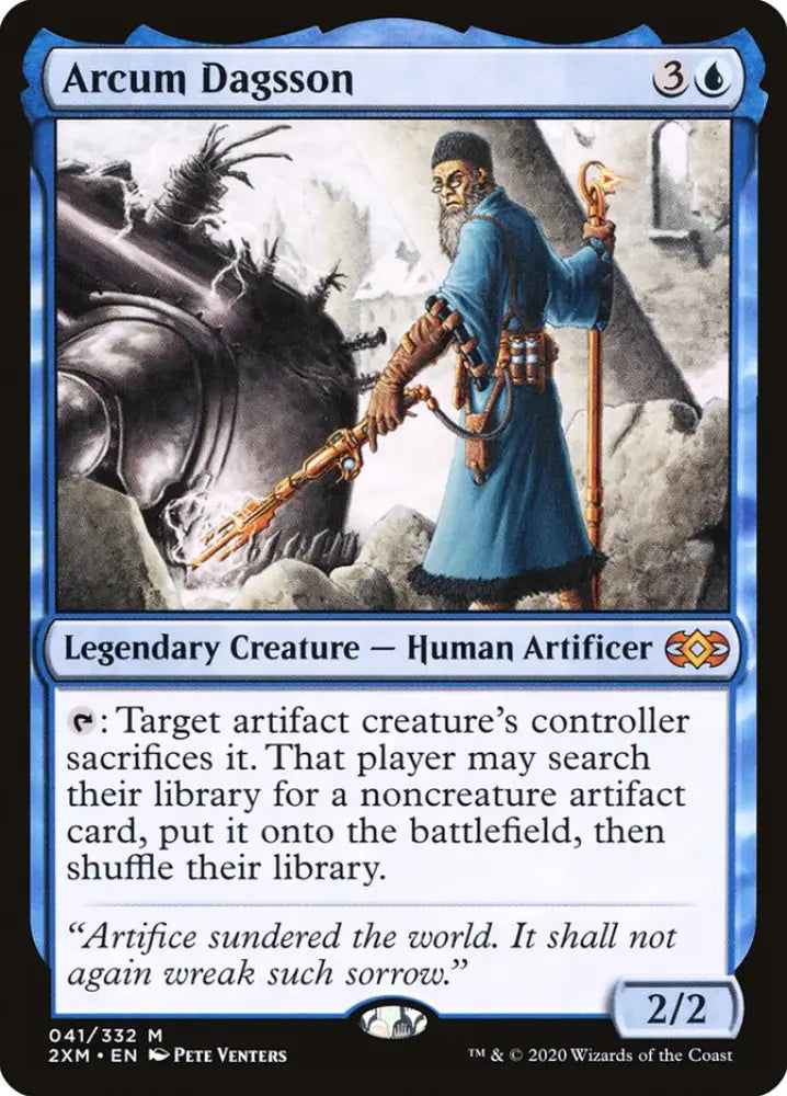 Arcum Dagsson [Double Masters] - MTG Single