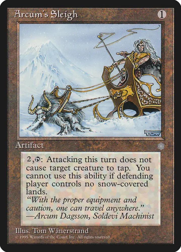 Arcum’s Sleigh [Ice Age] - MTG Single