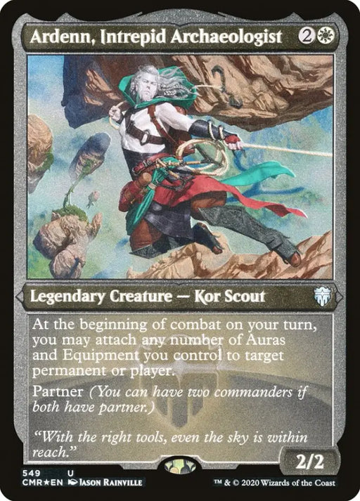 Ardenn Intrepid Archaeologist (Etched) [Commander Legends] - MTG Single