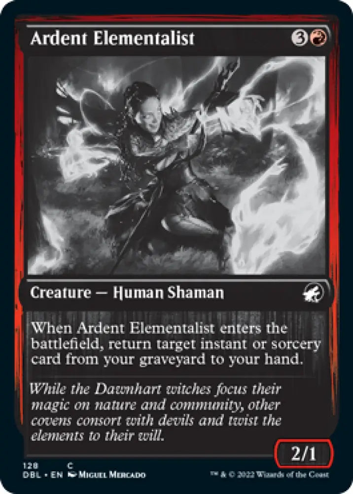 Ardent Elementalist [Innistrad: Double Feature] - MTG Single