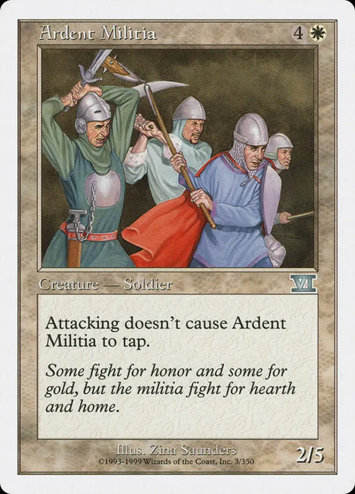 Ardent Militia [Classic Sixth Edition] - MTG Single