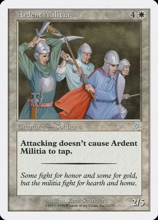 Ardent Militia [Starter 1999] - MTG Single