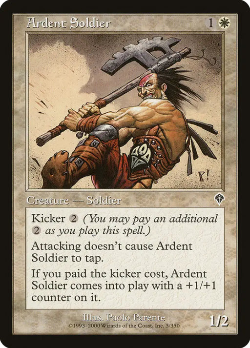 Ardent Soldier [Invasion] - MTG Single
