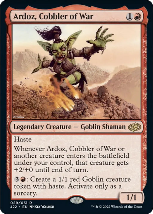 Ardoz Cobbler of War [Jumpstart 2022] - MTG Single