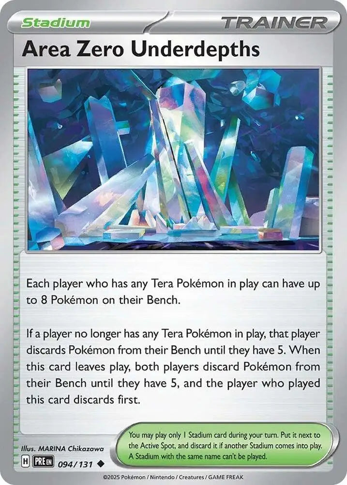 Area Zero Underdepths (094/131) [Scarlet & Violet: Prismatic Evolutions] - Pokemon Single