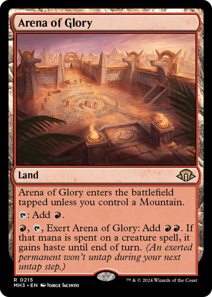 Arena of Glory [Modern Horizons 3] - MTG Single