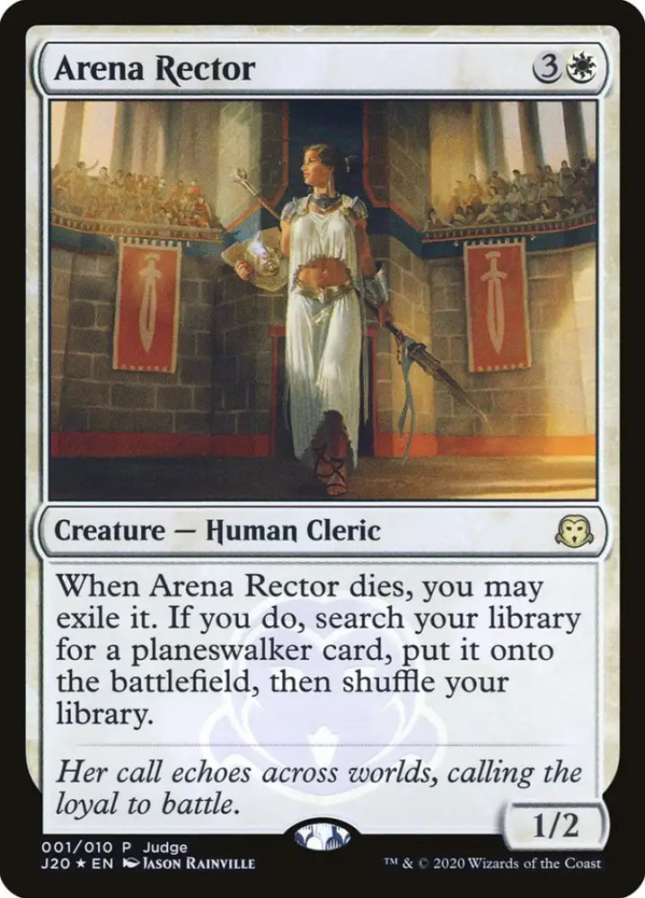Arena Rector [Judge Gift Cards 2020] - MTG Single