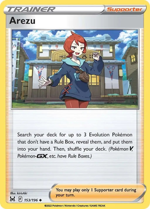 Arezu (153/196) [Sword & Shield: Lost Origin] - Pokemon Single