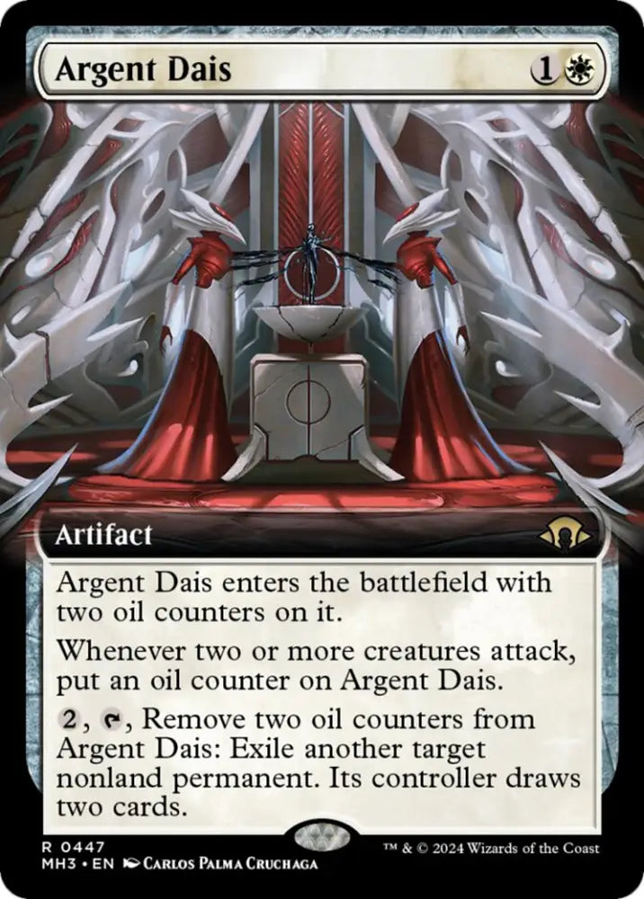 Argent Dais (Extended Art) [Modern Horizons 3] - MTG Single
