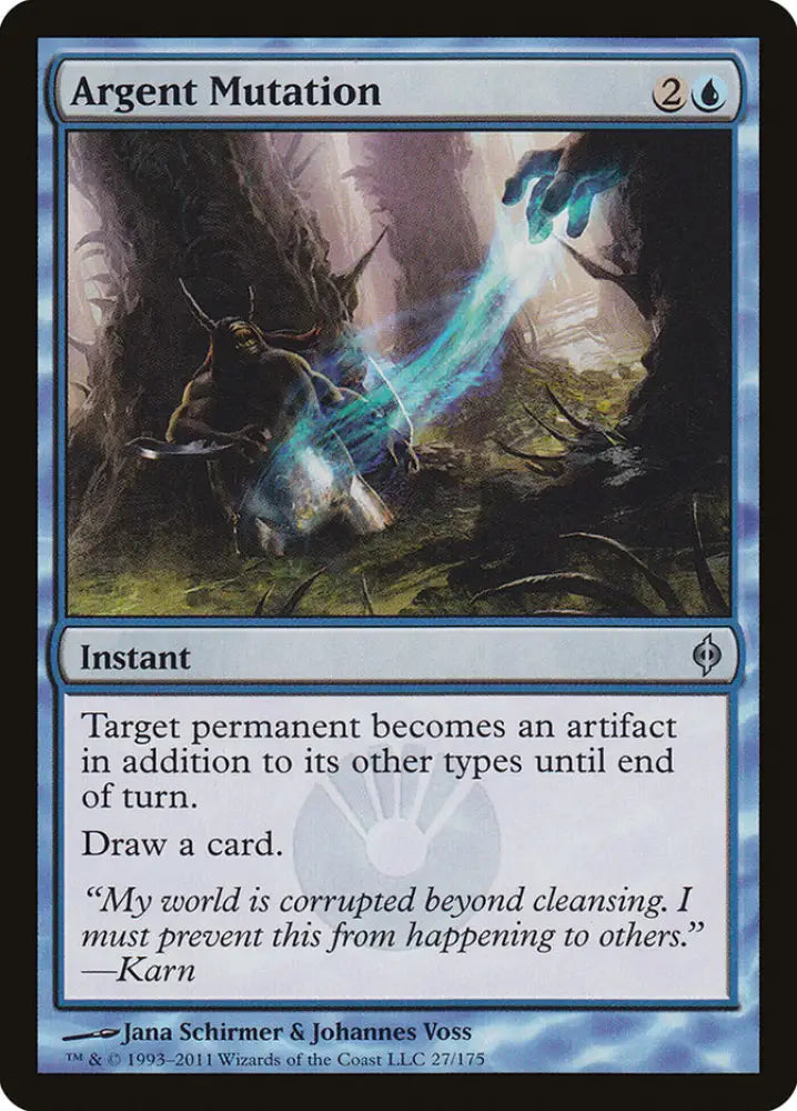Argent Mutation [New Phyrexia] - MTG Single