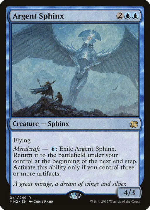 Argent Sphinx [Modern Masters 2015] - MTG Single