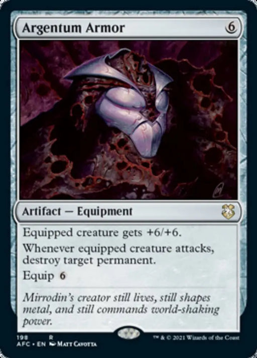 Argentum Armor [Dungeons & Dragons: Adventures in the Forgotten Realms Commander] - MTG Single