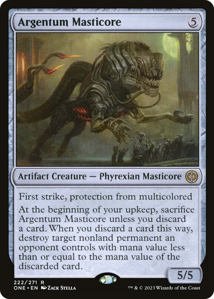 Argentum Masticore [Phyrexia: All Will Be One] - MTG Single