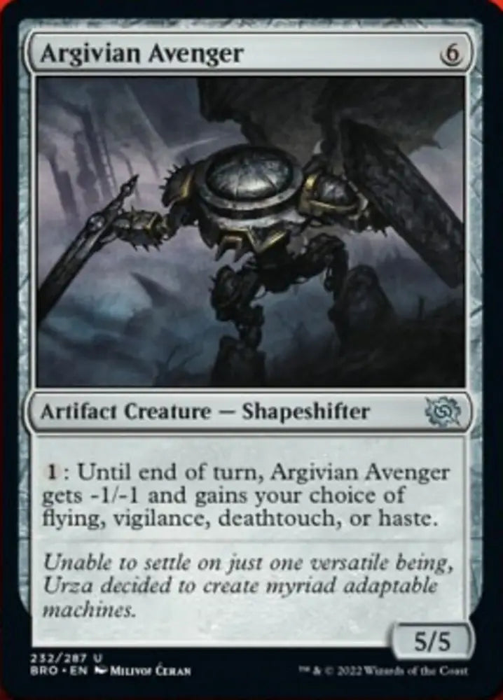 Argivian Avenger [The Brothers’ War] - MTG Single