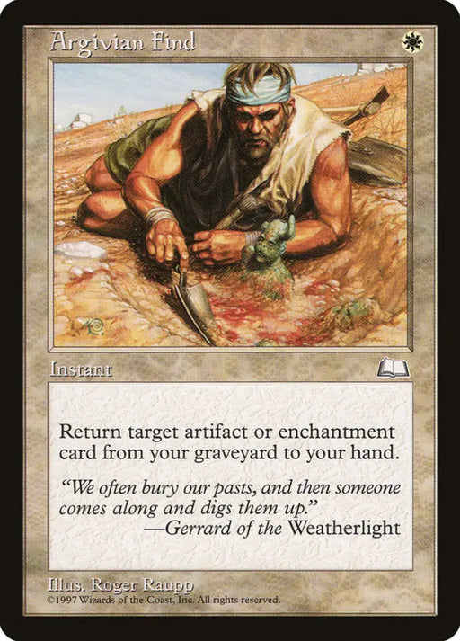 Argivian Find [Weatherlight] - MTG Single
