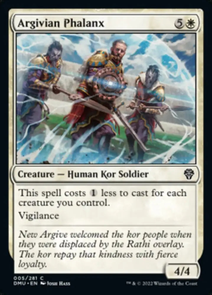 Argivian Phalanx [Dominaria United] - MTG Single