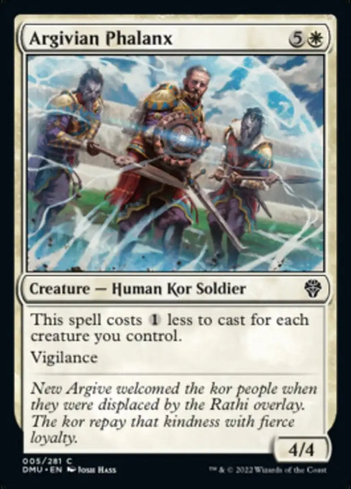Argivian Phalanx [Dominaria United] - MTG Single