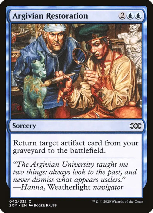 Argivian Restoration [Double Masters] - MTG Single