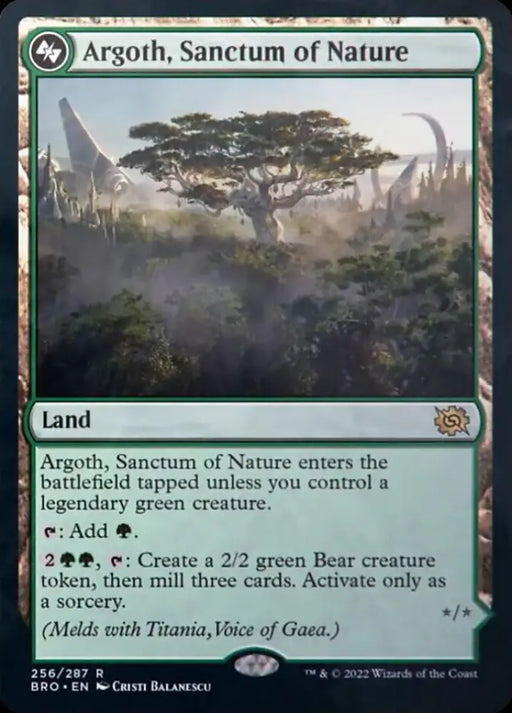 Argoth Sanctum of Nature [The Brothers’ War] - MTG Single