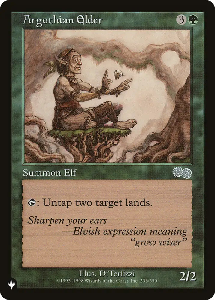 Argothian Elder [The List] - MTG Single