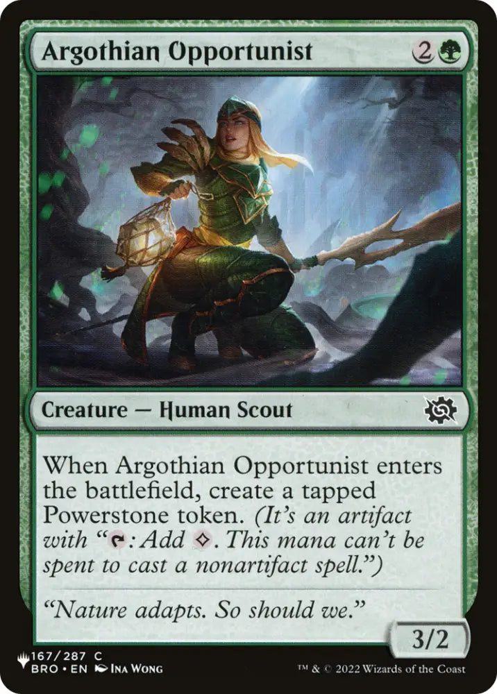 Argothian Opportunist [The List] - MTG Single