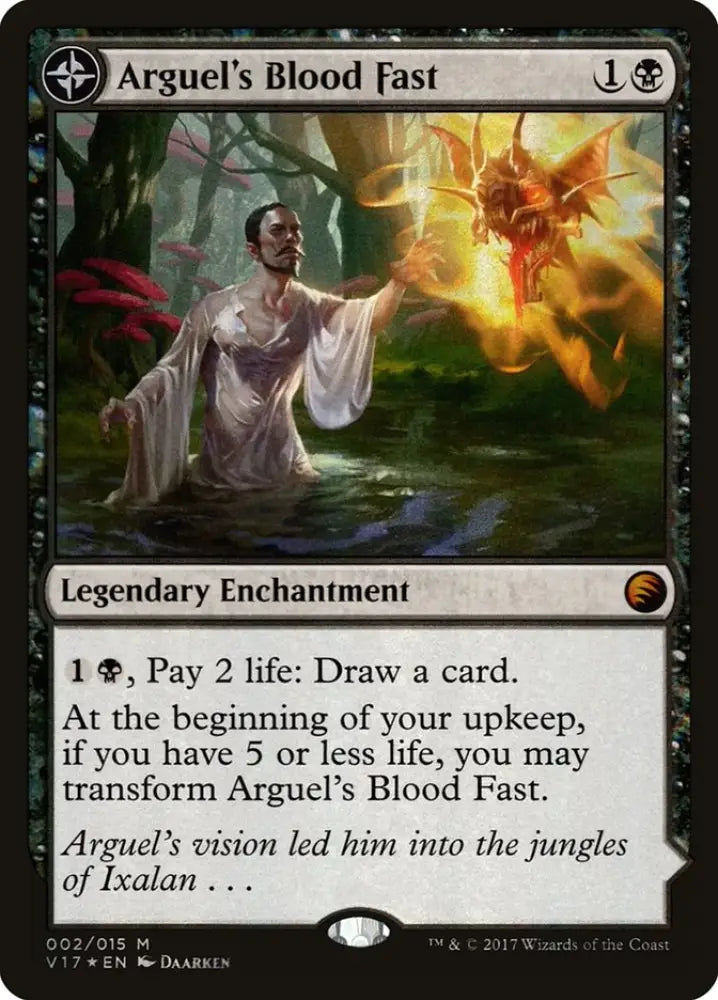 Arguel’s Blood Fast // Temple of Aclazotz [From the Vault: Transform] - MTG Single