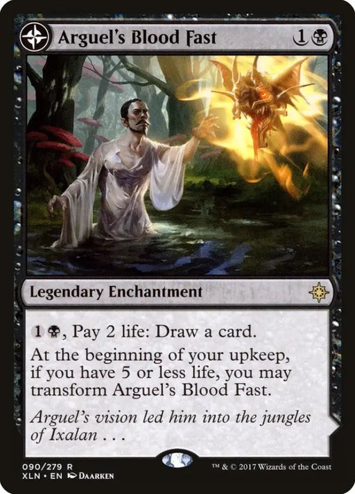 Arguel’s Blood Fast // Temple of Aclazotz [Ixalan] - MTG Single