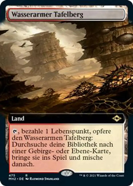 Arid Mesa (Extended Art) [Modern Horizons 2] - MTG Single