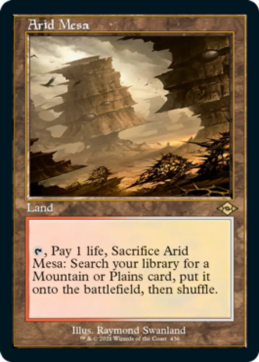 Arid Mesa (Retro Foil Etched) [Modern Horizons 2] - MTG Single