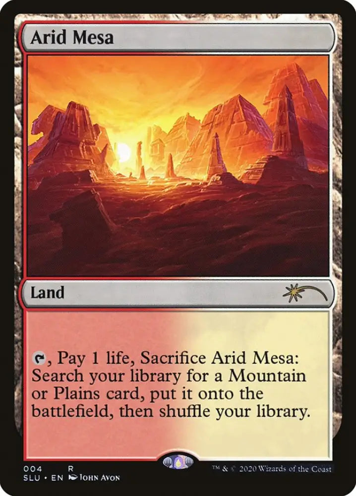 Arid Mesa [Secret Lair: Ultimate Edition] - MTG Single