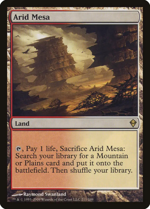 Arid Mesa [Zendikar] - MTG Single