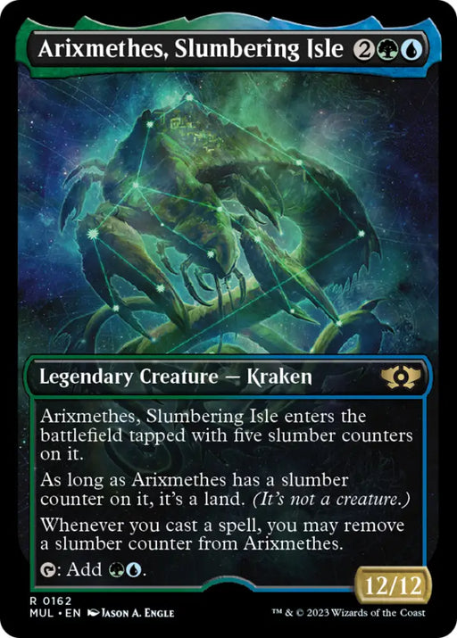 Arixmethes Slumbering Isle (Halo Foil) [Multiverse Legends] - MTG Single