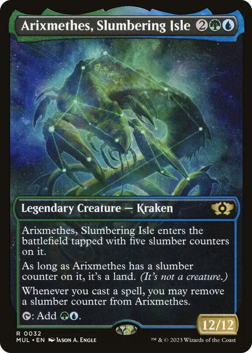 Arixmethes Slumbering Isle [Multiverse Legends] - MTG Single