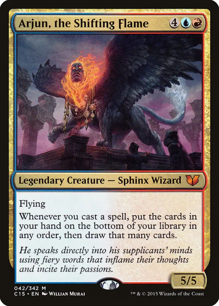 Arjun the Shifting Flame [Commander 2015] - MTG Single
