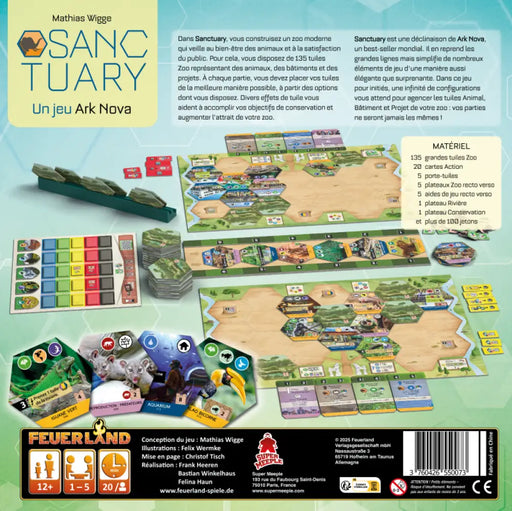 Ark Nova: Extension Sanctuary (FR) - Board Games