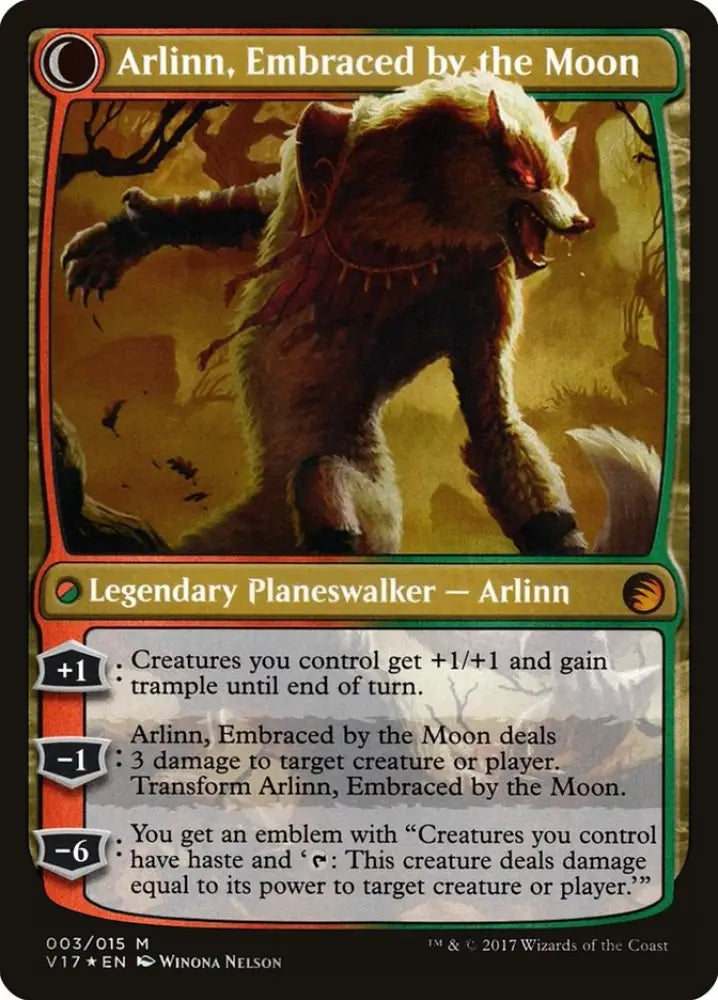 Arlinn Kord // Arlinn Embraced by the Moon [From the Vault: Transform] - MTG Single