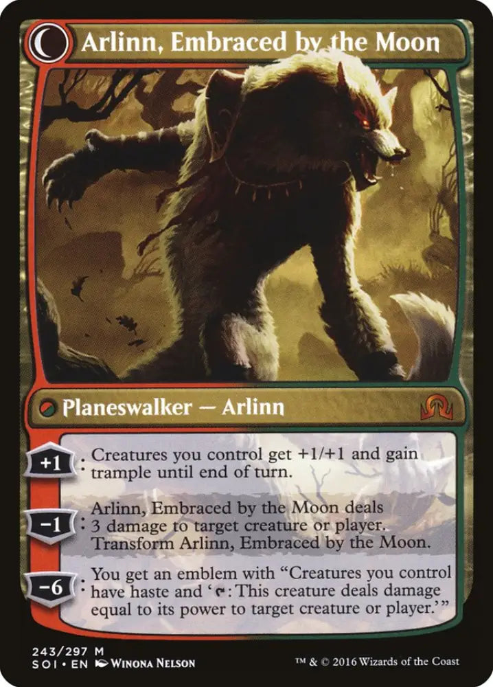 Arlinn Kord // Arlinn Embraced by the Moon [Shadows over Innistrad] - MTG Single