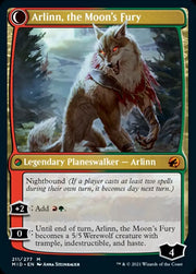 Arlinn the Pack’s Hope // Arlinn the Moon’s Fury [Innistrad: Midnight Hunt] - MTG Single