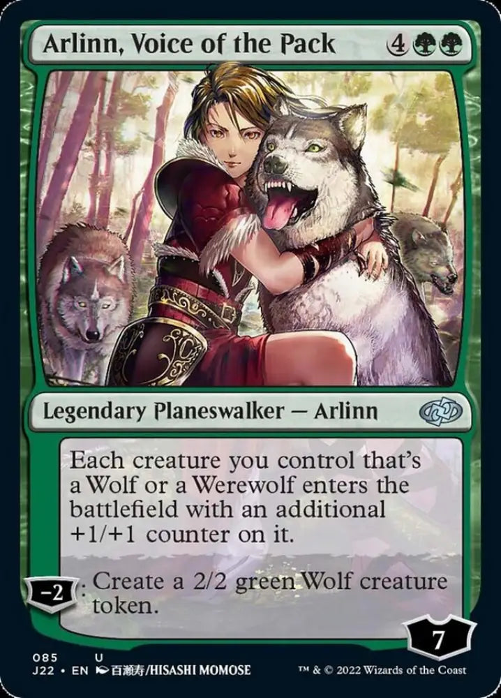 Arlinn Voice of the Pack [Jumpstart 2022] - MTG Single