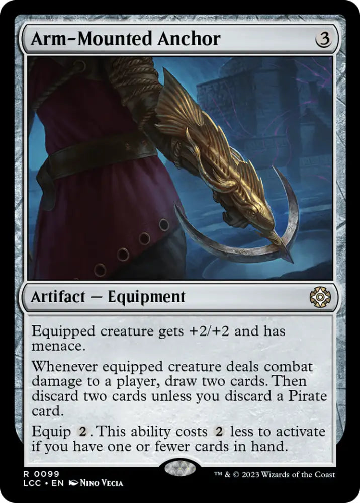 Arm-Mounted Anchor [The Lost Caverns of Ixalan Commander] - MTG Single