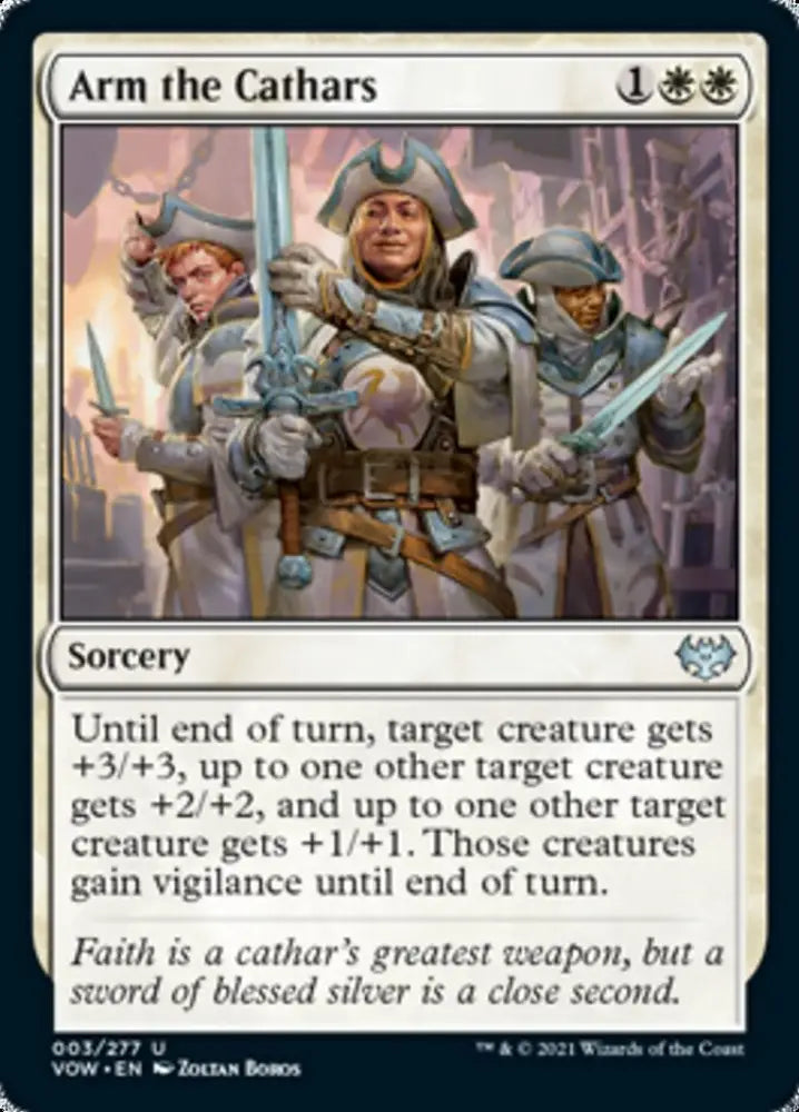 Arm the Cathars [Innistrad: Crimson Vow] - MTG Single