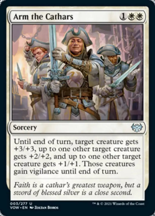 Arm the Cathars [Innistrad: Crimson Vow] - MTG Single