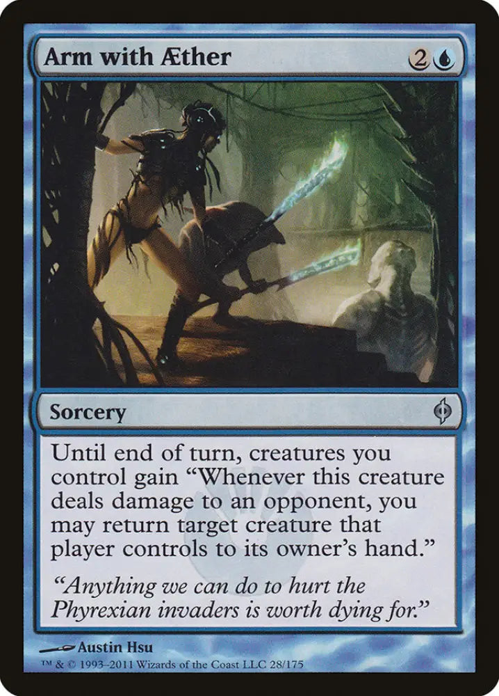 Arm with Aether [New Phyrexia] - MTG Single