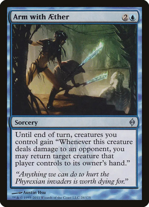 Arm with Aether [New Phyrexia] - MTG Single