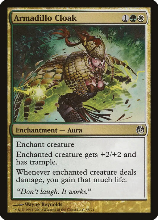 Armadillo Cloak [Duel Decks: Phyrexia vs. the Coalition] - MTG Single
