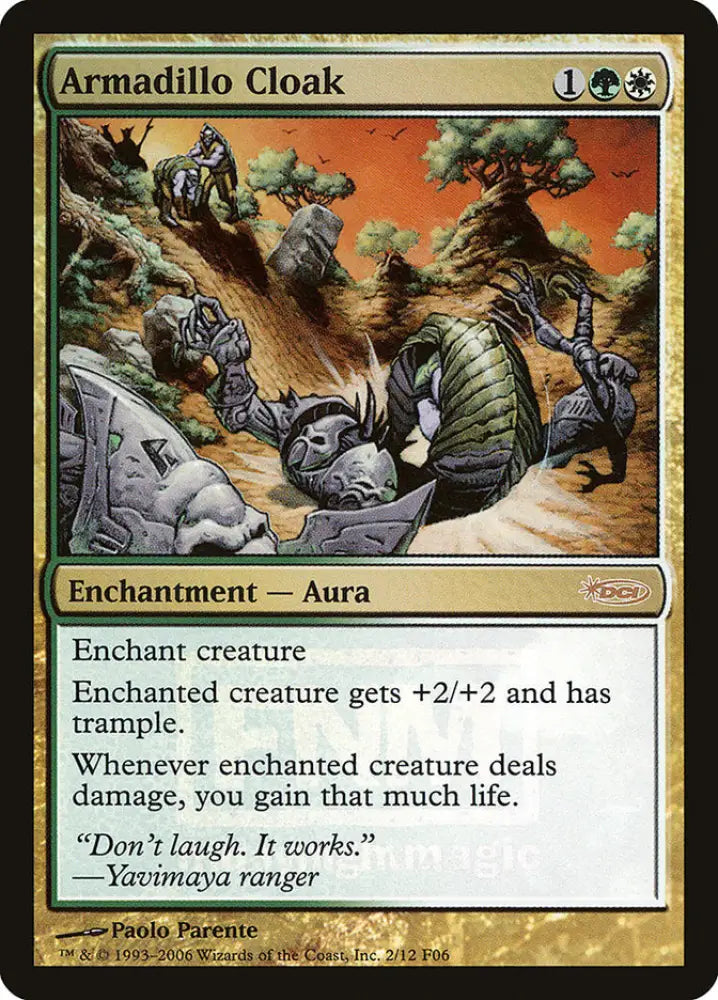 Armadillo Cloak [Friday Night Magic 2006] - MTG Single