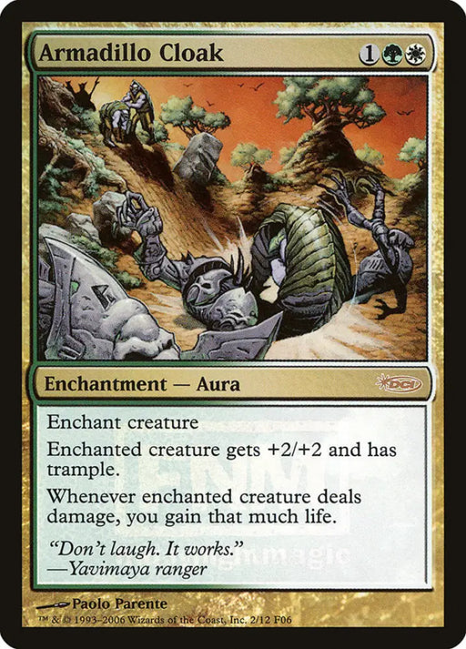 Armadillo Cloak [Friday Night Magic 2006] - MTG Single
